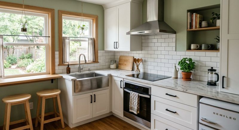 Cherry Cabinet Remodeling in Terre Haute, IN