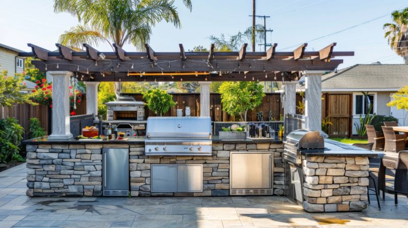 How Custom Outdoor Kitchen Design Increases Home Functionality And Style