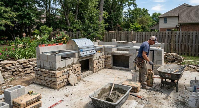 Outdoor Kitchen Construction in Monterey, CA