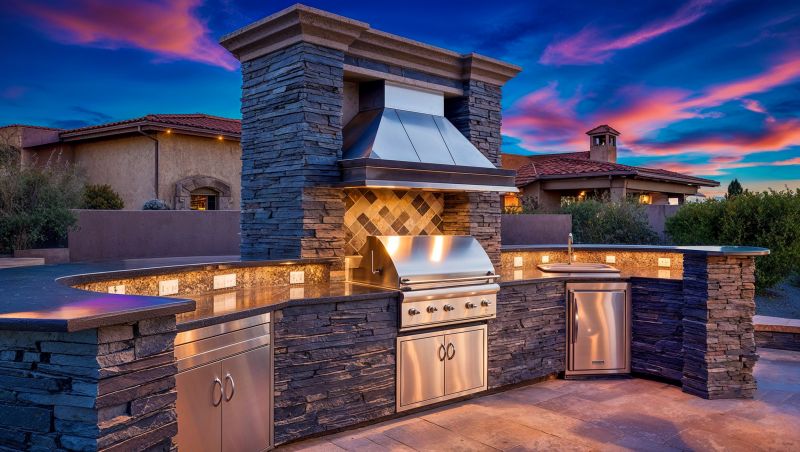 Outdoor Kitchen Construction