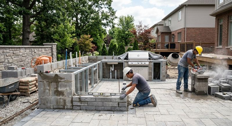 Outdoor Kitchen Installation in Bonita Springs, FL