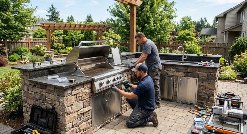 Outdoor Kitchen Remodeling in South Houston, TX