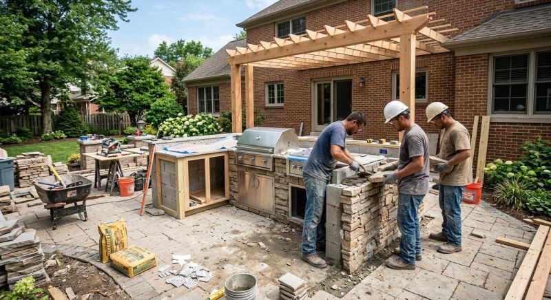 Outdoor Kitchen Remodeling in Mount Pleasant, SC